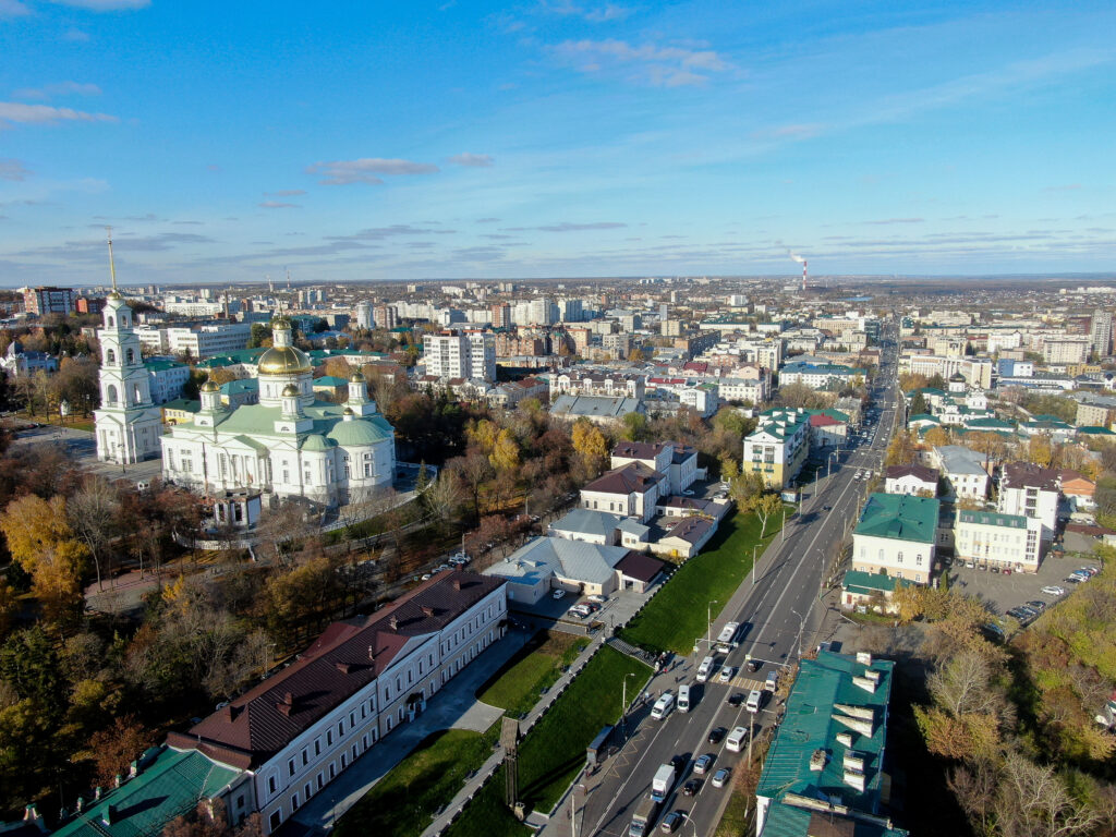 Спасский собор и улица Кирова — Пенза